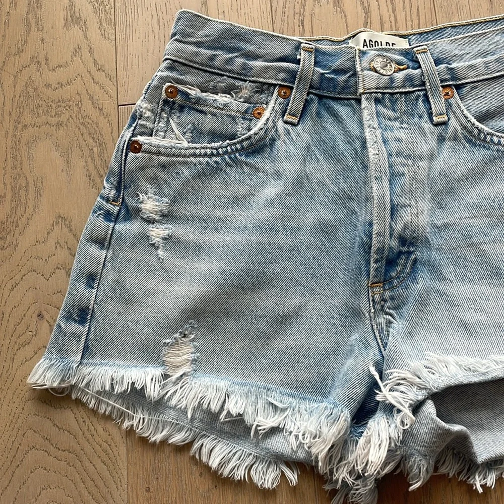 Agolde Parker Vintage Cut Off Short - Picture 5 of 14